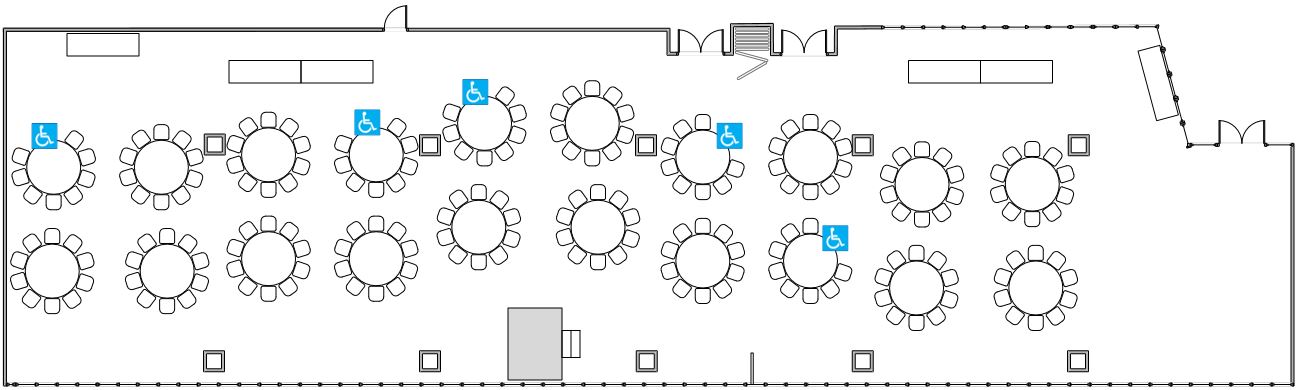 Banquet Seating @ Rounds